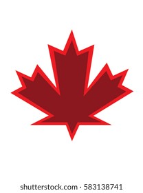 Vector Canadian Maple Leaf 