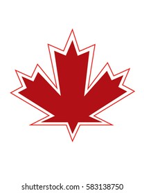 Vector Canadian Maple Leaf 