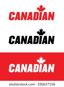 Vector Canadian Wordmark