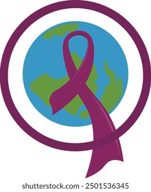 vector Cancer for World Cancer Day