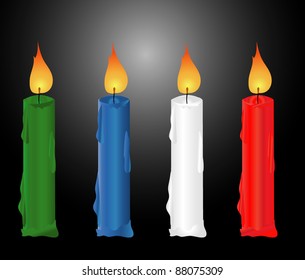 Vector Candle