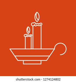 vector candles icon

 