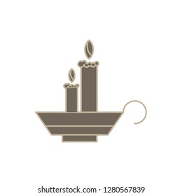 vector candles icon