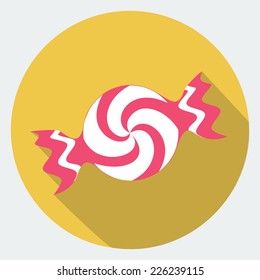 Vector candy icon