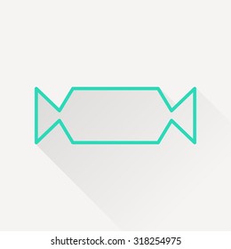 Vector candy icon.  
