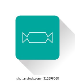 Vector candy icon. Food icon. Eps10