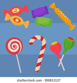 Vector candy illustration