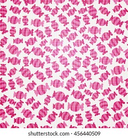Vector candy seamless pattern.