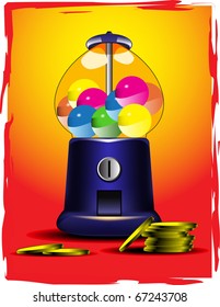 vector candy slot machine