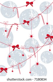 vector - candy-cane background for christmas time