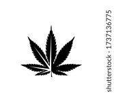 vector cannabis leaf. marijuana symbol