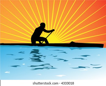 vector canoe competition