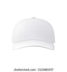 Vector cap in mesh gradient style. Editable color