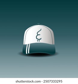 vector cap mockup design, eps file .