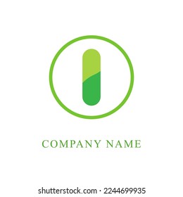 Vector cápsula farmacia plantilla de logotipo médico vector