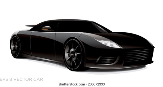 vector car