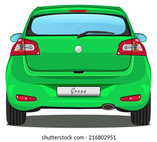 12,878 Car back view vector Images, Stock Photos & Vectors | Shutterstock