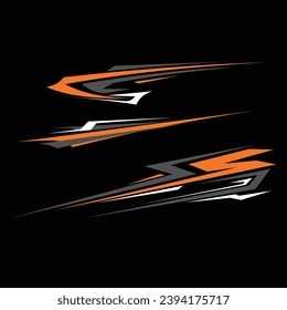 vector car body background sticker design