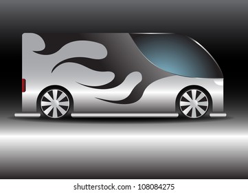 Vector car. Clip-art