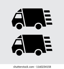 Vector car of delivery service 