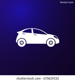 Vector car Icon