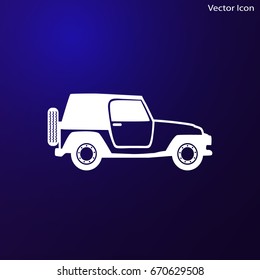 Vector car Icon