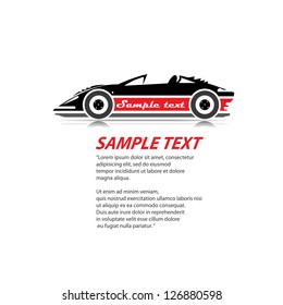 vector car icon. car club icon.