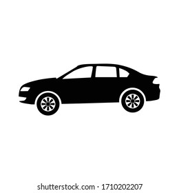 Vektorillustration Auto Symbol, Vektorillustration Illustration.