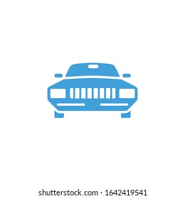 Vector car icon. Line design template
