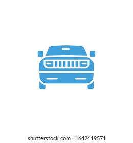 Vector car icon. Line design template
