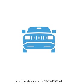 Vector car icon. Line design template
