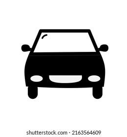 vector car icon with simple design