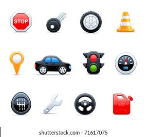 Vector car icons