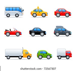 Vector car icons