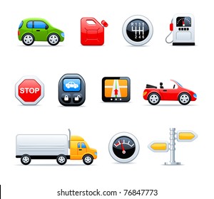 Vector car icons