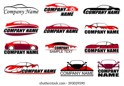 Vector car icons set