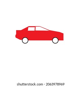 vector car illustration or minimalist car logo