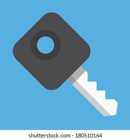 Vector Car Key Icon