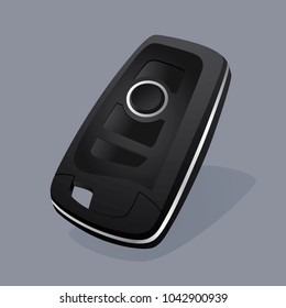 Vector car keyless entry alarm remote control
