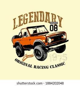 vector of car, legendary, original, racing classic, emblem, design, vector, element, illustration, graphic, cute car vector for t shirt