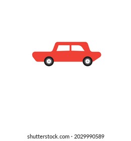 vector car logo or minimalist car illustration