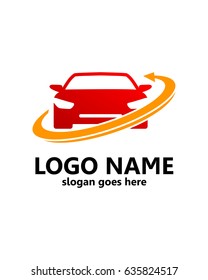 Vector car logo template