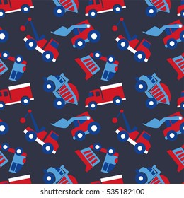 Vector car pattern