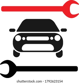 vector del logotipo de un servicio de automóvil