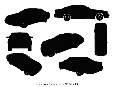 vector car silhouette