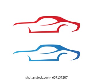 Vector - Car silhouette logo
