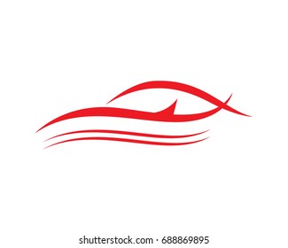 Vector - Car silhouette logo
