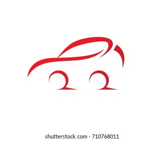 Vector - Car silhouette logo

