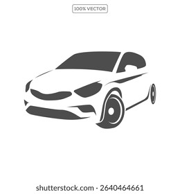 vector Car silhouette modern vector template