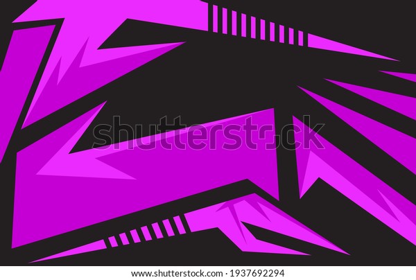 Vector car sticker design. Racing\
backgrounds for vinyl wrap, race cars, rally, adventure, livery and\
stickers. Vector graphics. Neon texture\
pattern.